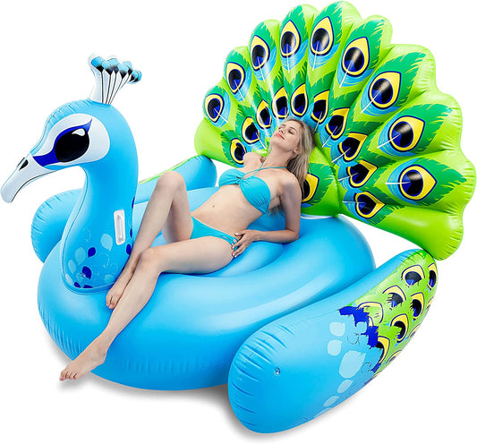 SLOOSH - 66in Giant Peacock Raft