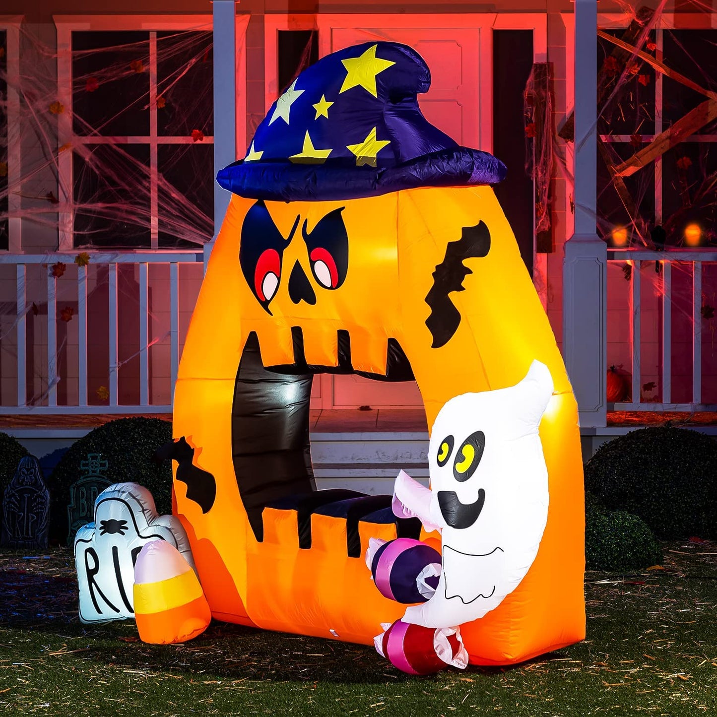 7ft Halloween Photo Booth Blow-up Inflatable