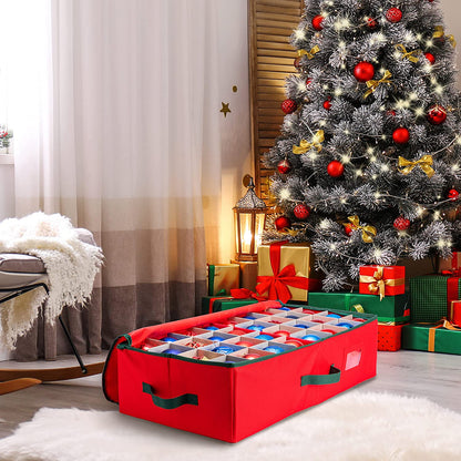 Joiedomi 40in Wrapping Paper Storage Box (Red)