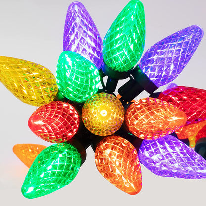 4 x 25 Count Christmas Multicolor String Lights