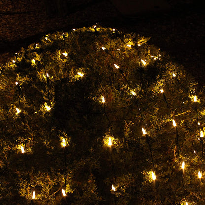 150 LED Christmas Lights Net Lights, Warm White