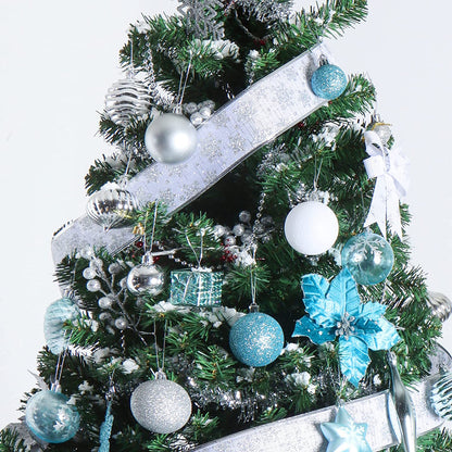 130 Pcs Assorted Christmas Ornaments Set