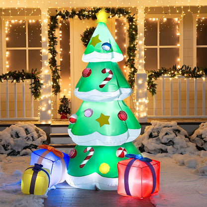 Large Christmas Tree with Presents Inflatable (7 ft)