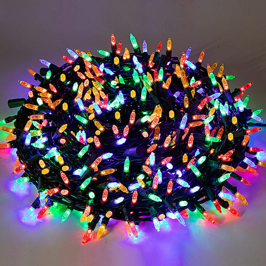 2x250 LED Christmas String Lights Multi Color with Reel