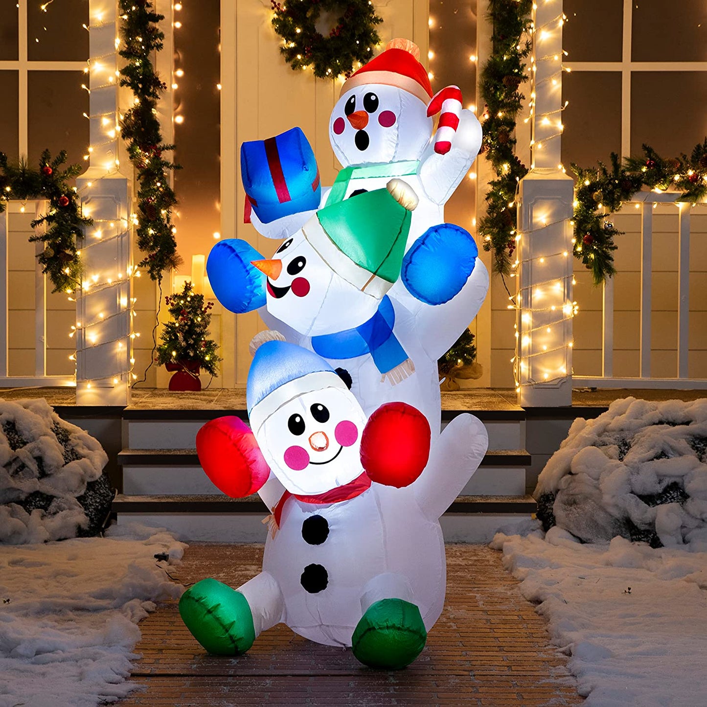 Large Snowman Inflatable (6 ft)