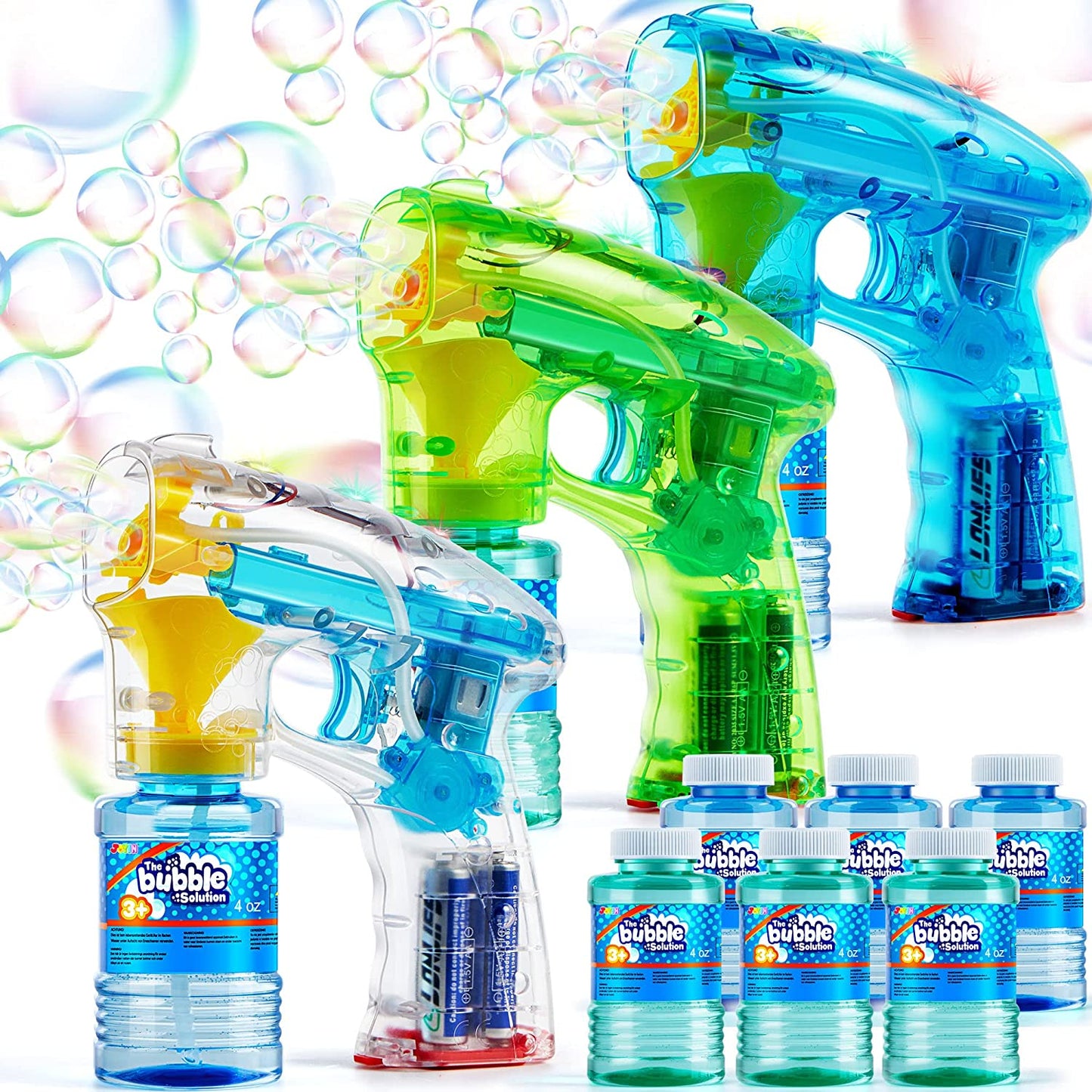 Bubble Guns Kit, 3 Pcs