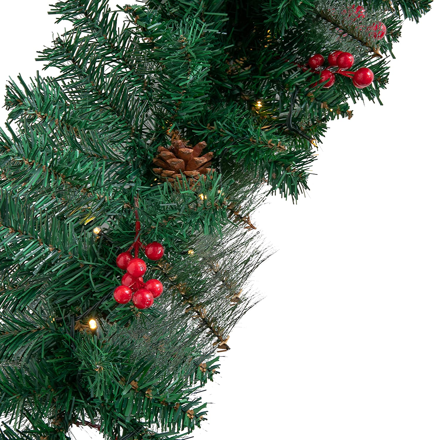 JOIEDOMI | ARTIFICIAL CHRISTMAS GARLAND PRELIT – Joiedomi