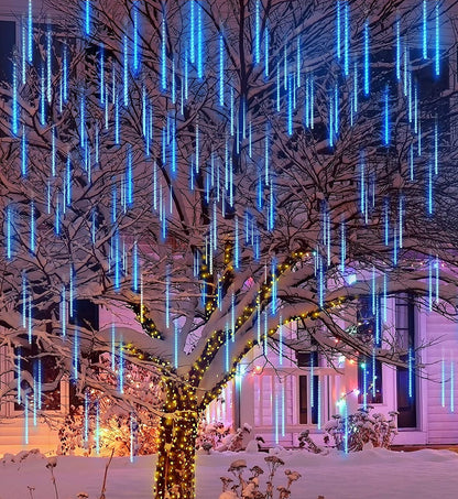 540 LEDs Christmas Lights Meteor Shower Lights, Blue