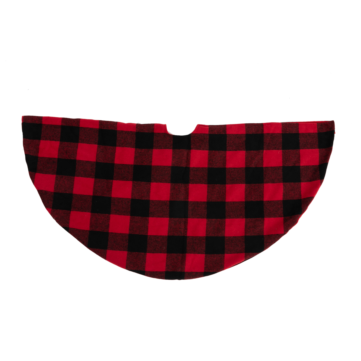 48in Buffalo Large Plaid Christmas Tree Skirt