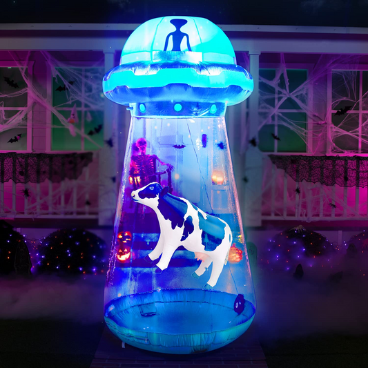 Pink Inflatable Alien Alien & UFO Inflatables – JOIEDOMI