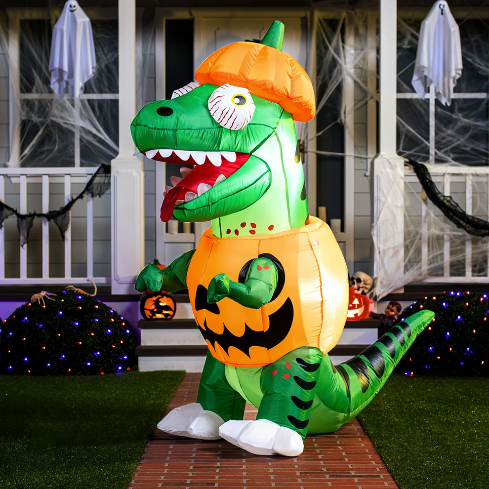 6 FT DINOSAUR HALLOWEEN INFLATABLE – Joiedomi