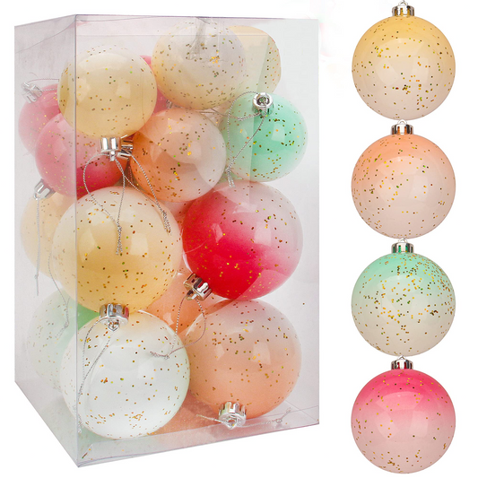 20Pcs Macaroon Design Christmas Ball