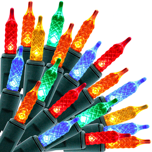 2 Sets of 100 LED Multi Color Christmas Light