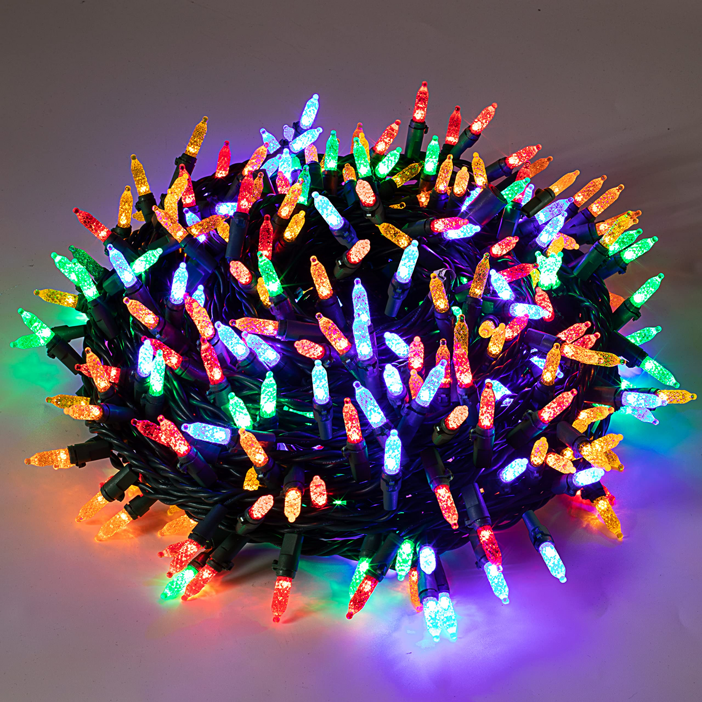 3x100 LED Christmas String Lights Multi Color with Reel