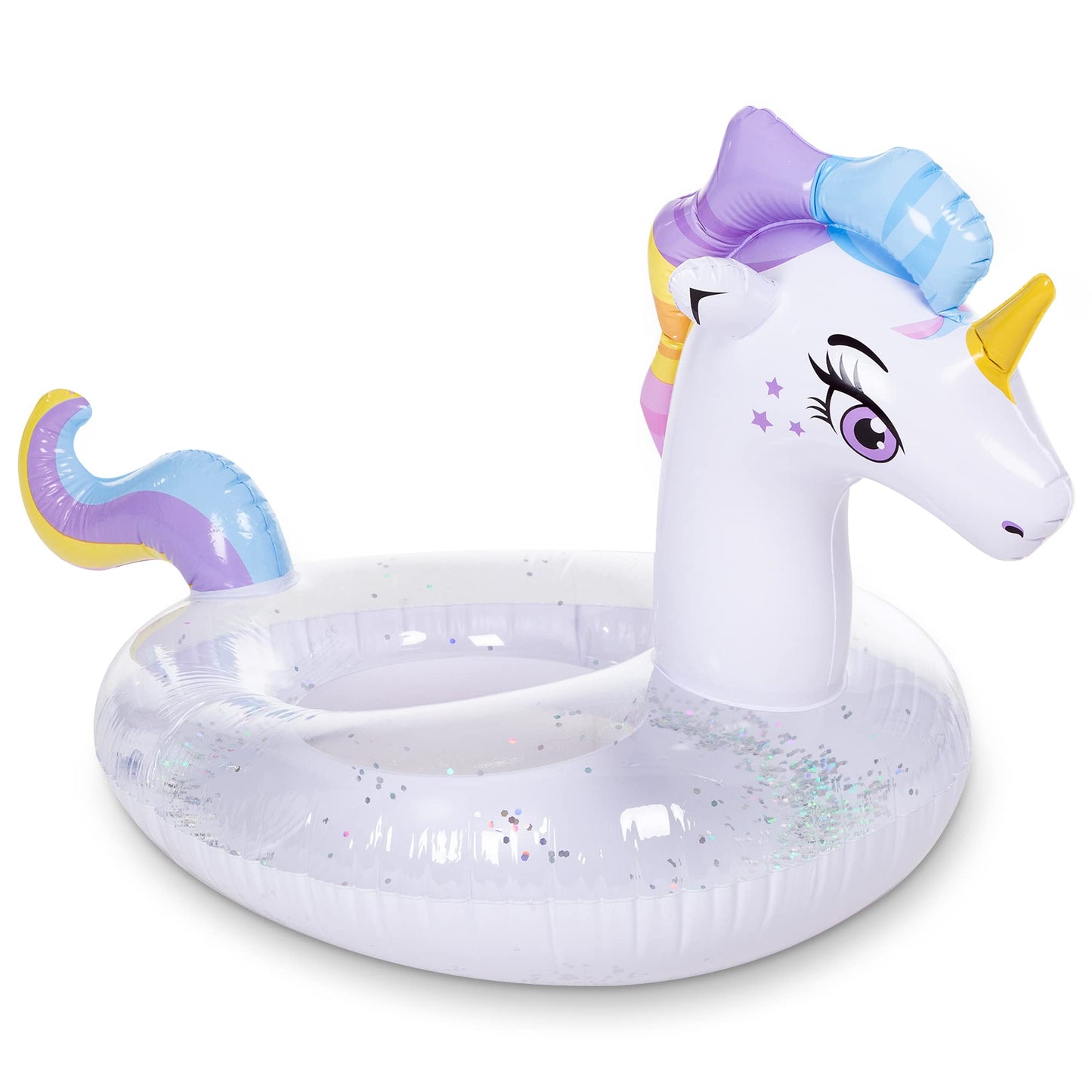 Sloosh - 51in Unicorn With Glitters Float