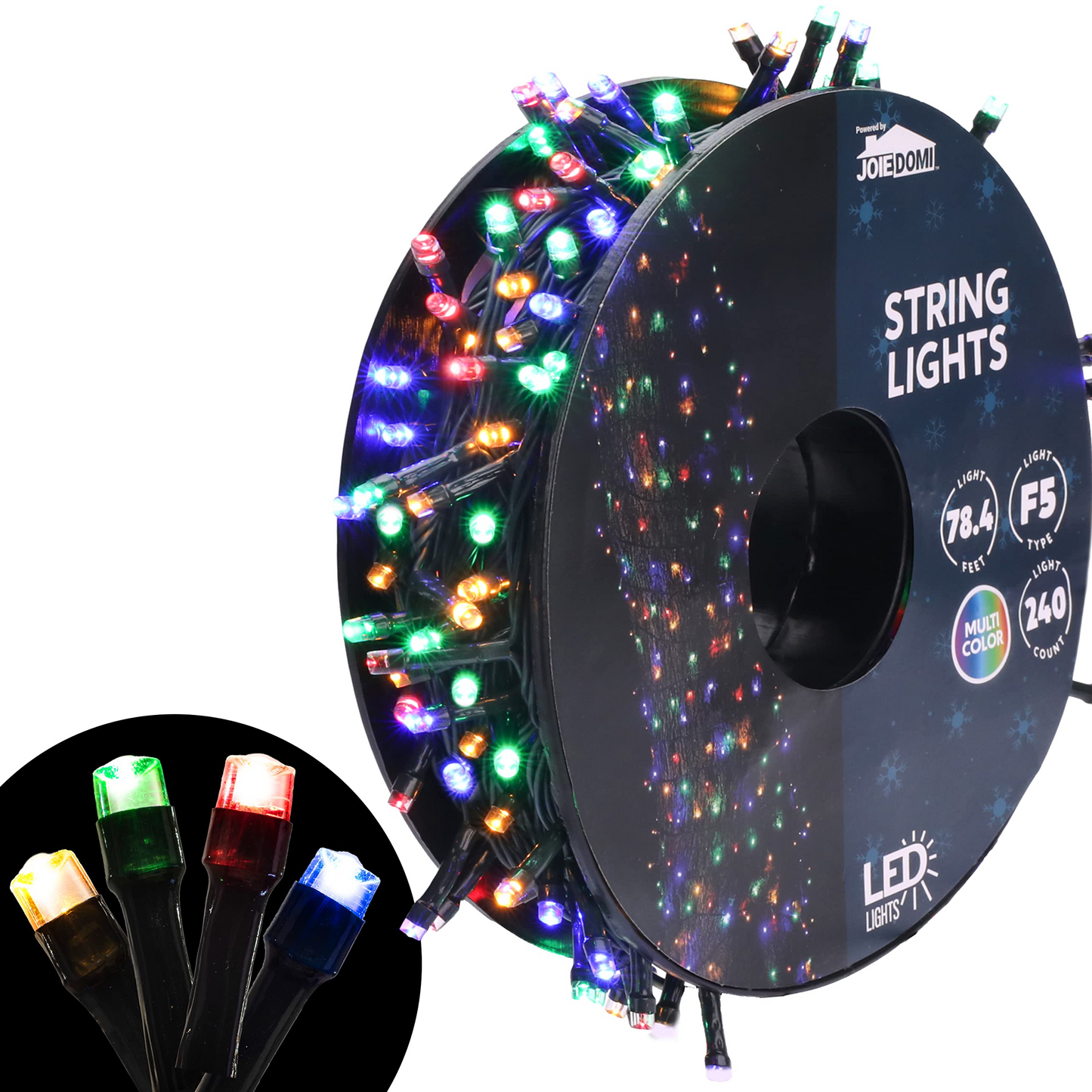 240 LED String Lights (Multicolor)
