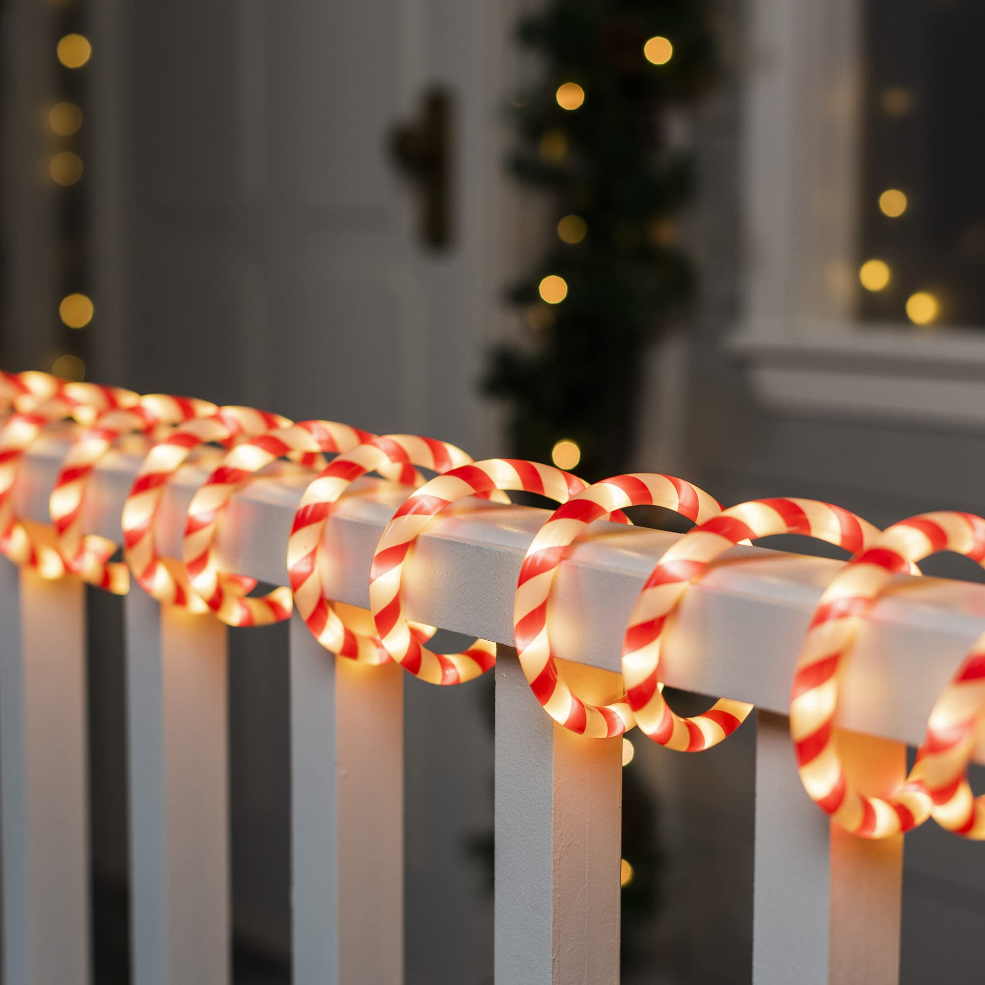 40ft 360 LED Lights Candy Cane Rope Light – JOIEDOMI