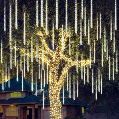 540 LEDs Christmas Meteor Shower Lights, Warm White