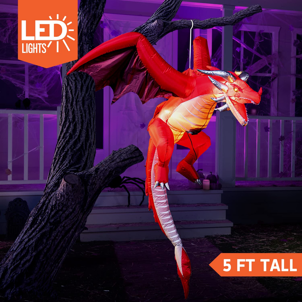 TALL HANGING FLYING DRAGON INFLATABLE – JOIEDOMI