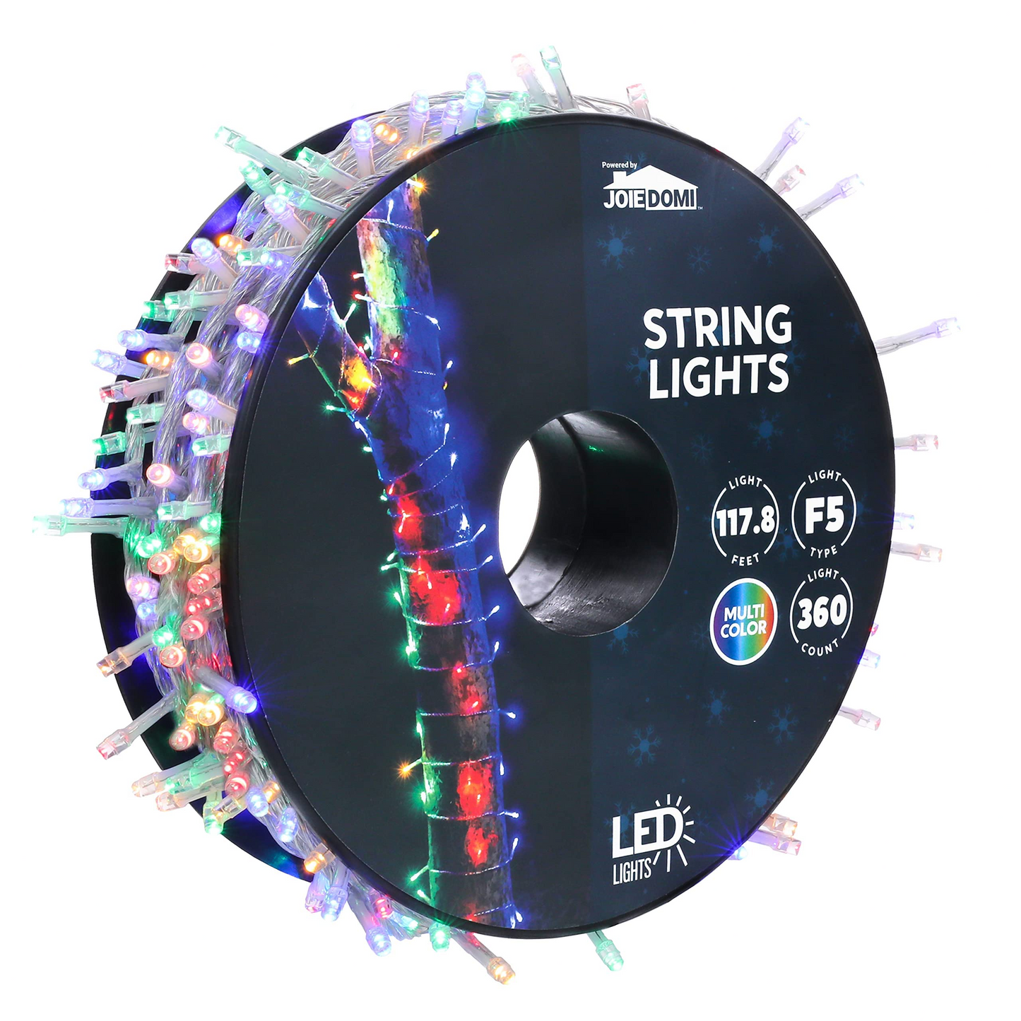 360 LED Christmas String Lights Multicolor