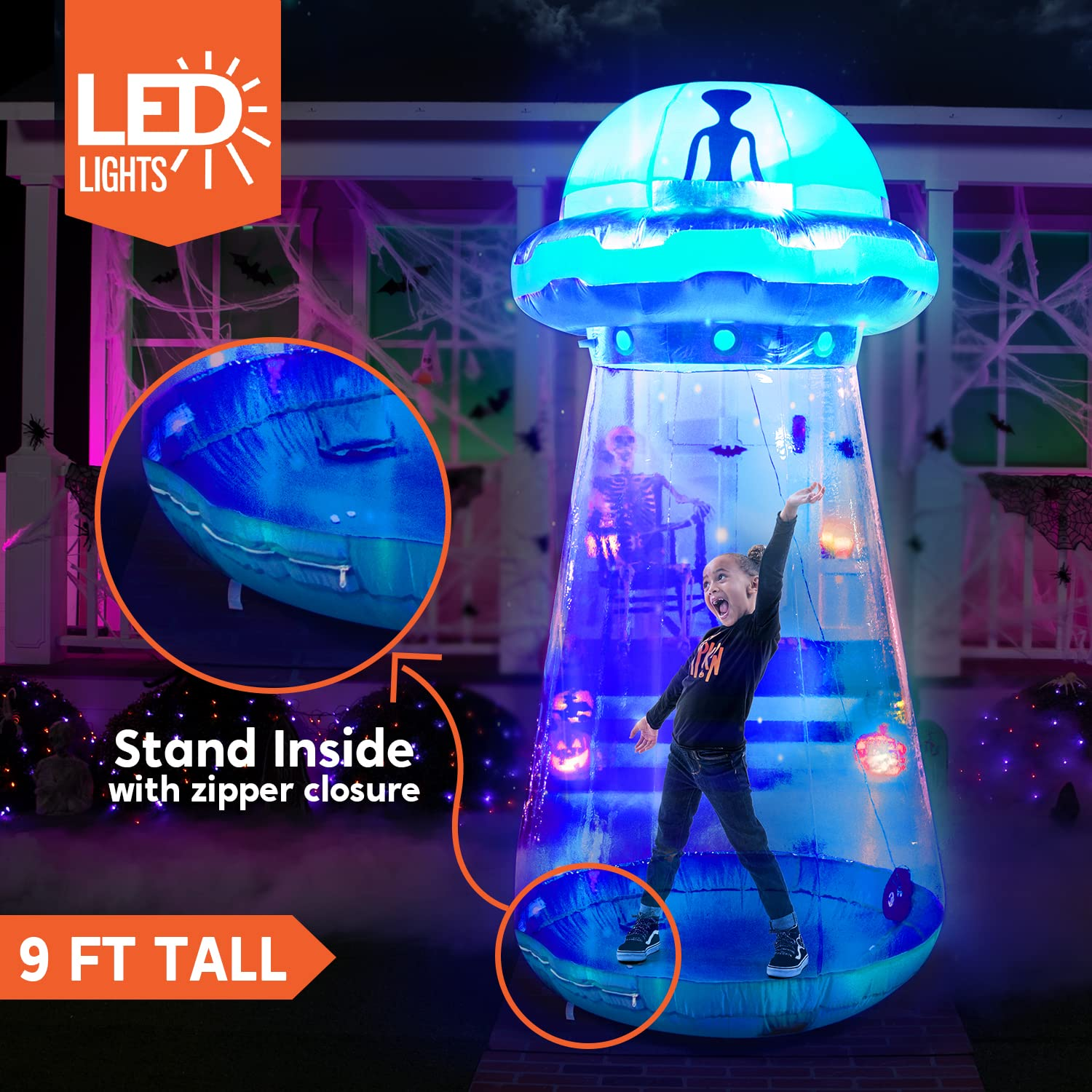 Jumbo UFO Inflatable (9 ft)