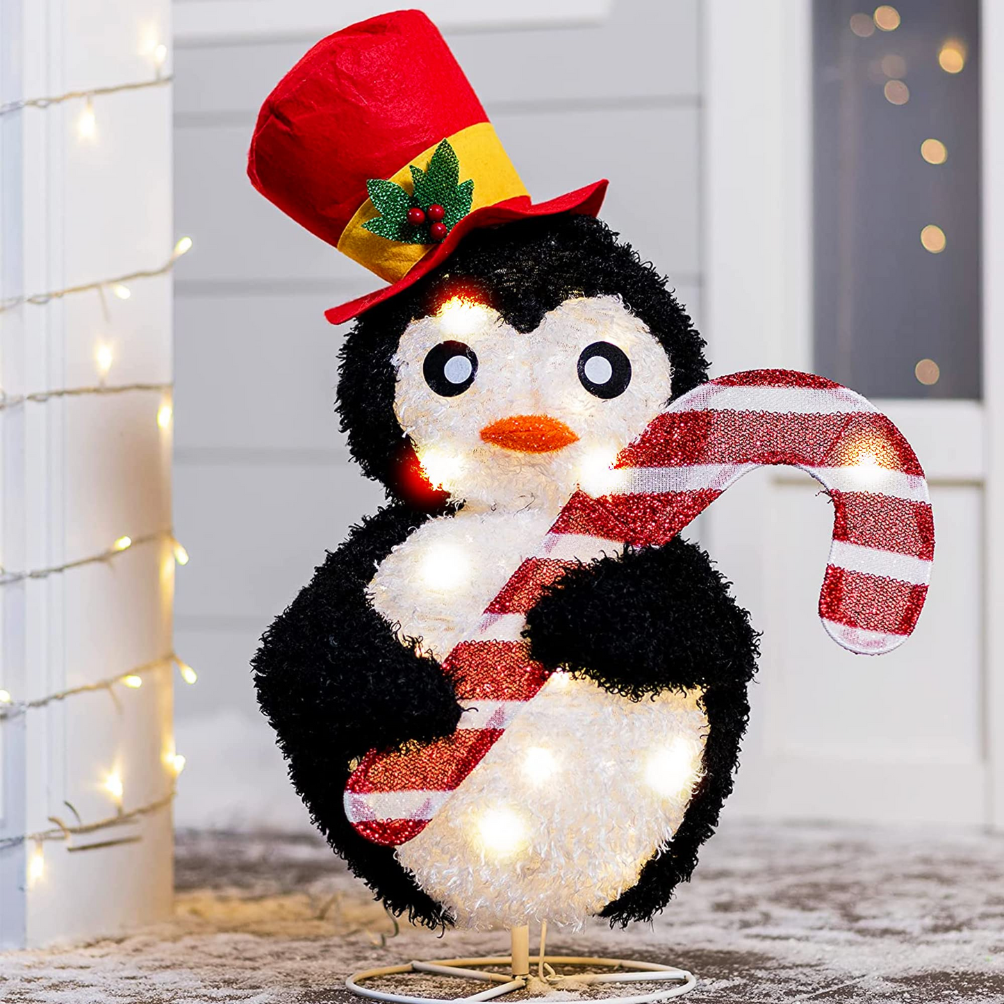 22in LED Yard Lights - Collapsible Penguin