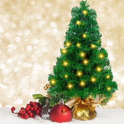 22in Prelit Table-top Christmas tree (Gold)