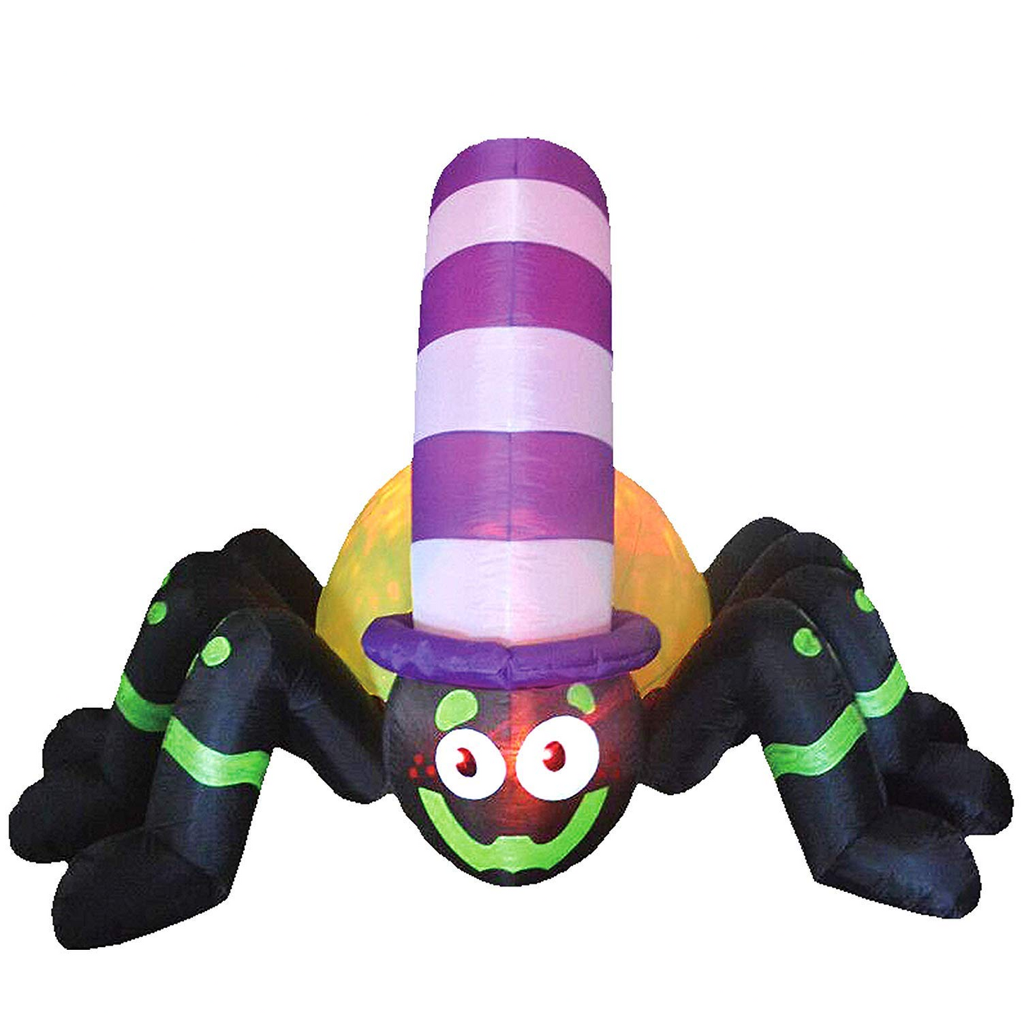 Large Projection Kaleidoscope Spider with Hat Inflatable (6 ft)