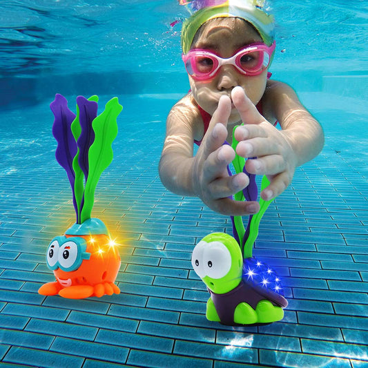 SLOOSH - Light-up Diving Pool Toys Set