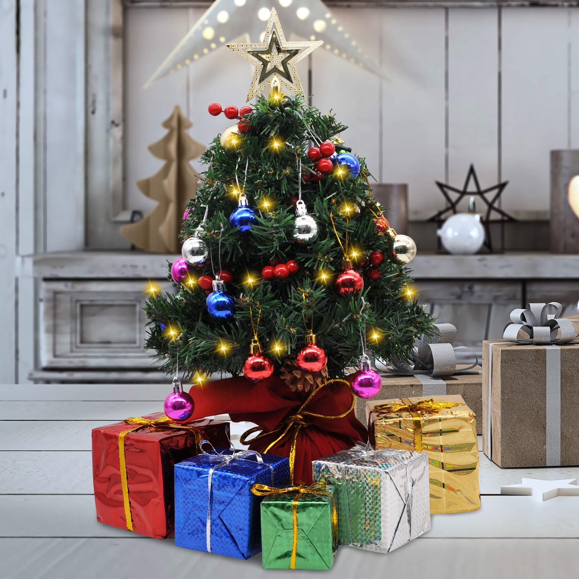 JOIEDOMI | 24In PRELIT TABLETOP CHRISTMAS TREE – Joiedomi