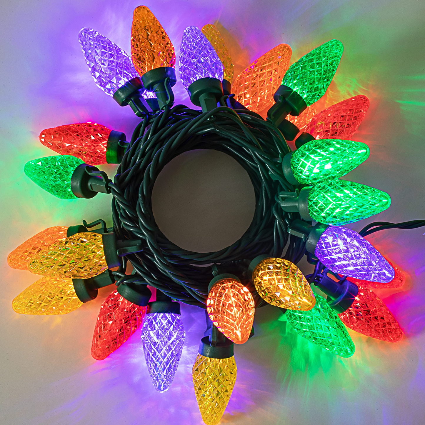 16.4 FT Christmas Multicolor String Lights