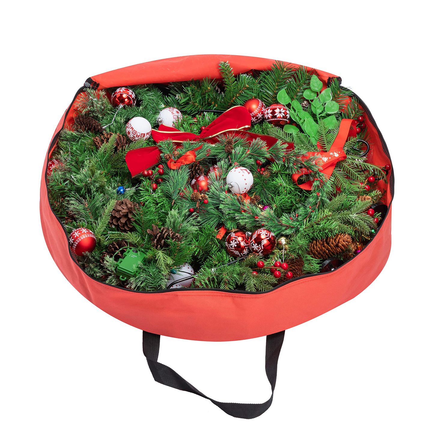 2 Pack Red Wreath Storage Bag