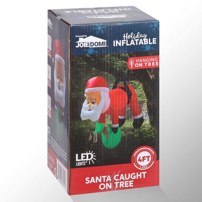Santa Hung On A Tree