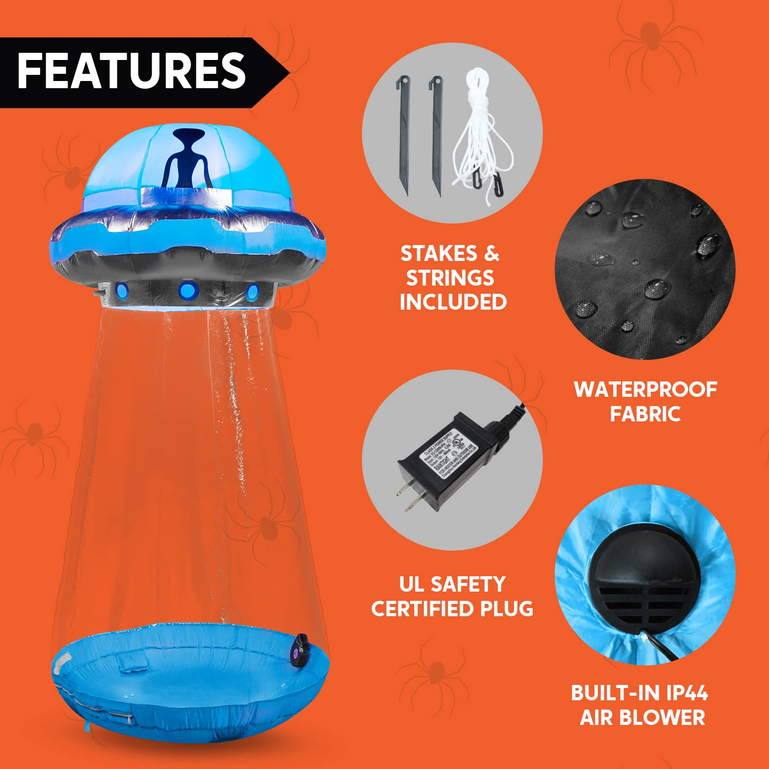 HALLOWEEN INFLATABLE UFO – JOIEDOMI