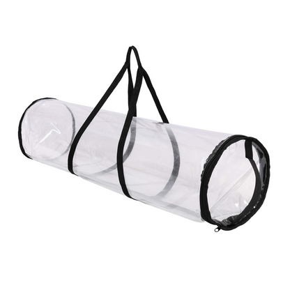 Clear Gift Wrap Organizers Set (Black) 2 Pack