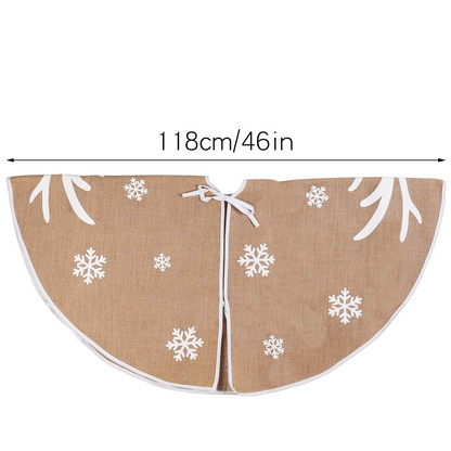 48in Christmas Tree Skirt (Reindeer)