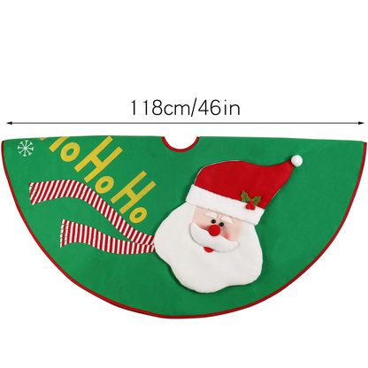 48in Christmas Tree Skirt (Santa)