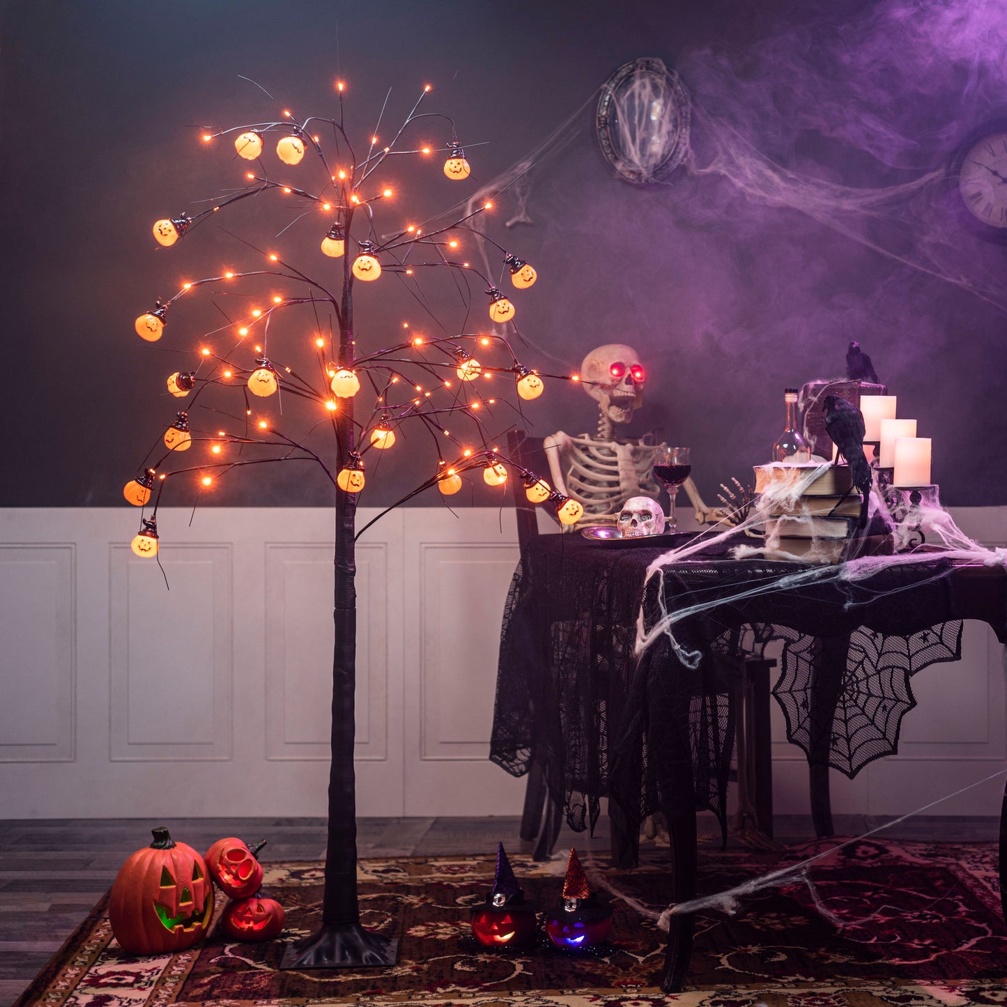 4ft Spooky Tree Halloween Decoration