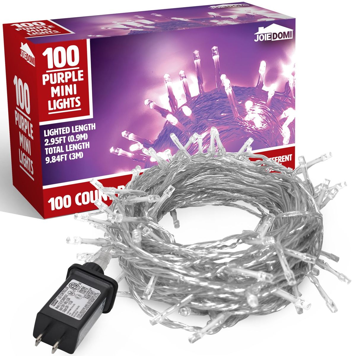 100-count LED Lights (Purple)